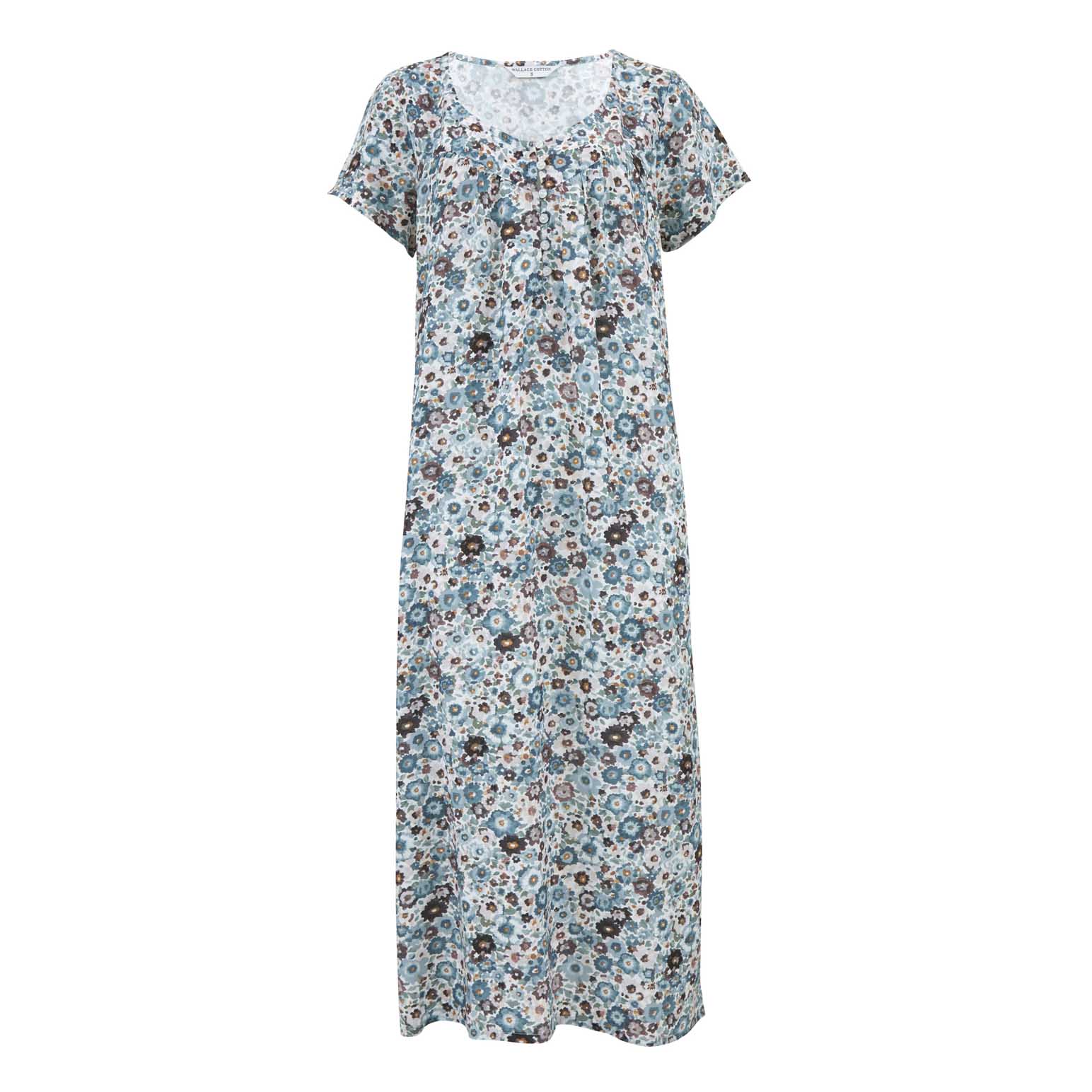 Wallace Cotton Zoe Digital Print Full Length Nightie